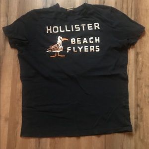 Hollister Navy Blue T Shirt